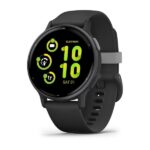 Garmin Vivoactive 5 3,05 cm (1.2") AMOLED Numérique 390 x 390 pixels Écran tactile Noir Wifi GPS (satellite)