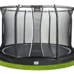 Trampoline Premium Ground Combo 251 cm noir