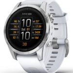 Garmin epix Pro (Gen 2) 3,05 cm (1.2") AMOLED 42 mm Numérique 390 x 390 pixels Écran tactile Argent Wifi GPS (satellite)