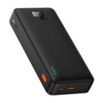 Baseus Airpow Banque d'énergie au lithium polymère 20000 mAh 20 W Noir