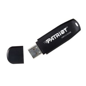 Pendrive Patriot Xporter Core 512GB USB 3.2 Gen 1 80MB/s (PSF512GXRB3U) Noir