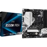 Asrock B550M Pro4 Emplacement AM4 micro ATX AMD B550