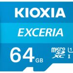 Kioxia Exceria mémoire flash 64 Go MicroSDXC Classe 10 UHS-I