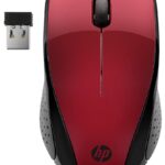 HP Souris sans fil 220 (Rouge coucher de soleil)