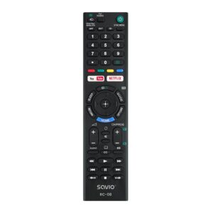 Savio RC-08 télécommande TV Appuyez sur les boutons
