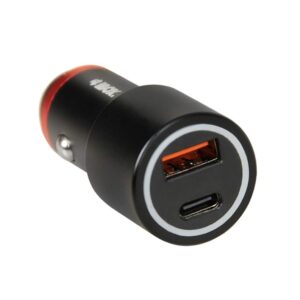 iBox ICC20 chargeur d'appareils mobiles Smartphone, Smartwatch, Tablette Noir Allume-cigare Charge rapide Auto