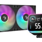 DeepCool LQ240 Processeur Kit de refroidissement du liquide 12 cm Noir 1 pièce(s)