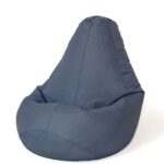 Sac Sako pouf Poire gris L 105 x 80 cm