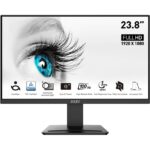 MSI Pro MP2412 écran plat de PC 60,5 cm (23.8") 1920 x 1080 pixels Full HD LCD Noir
