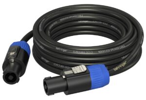 Behringer GLC2-1000 Speakon - Câble pour haut-parleur avec connecteurs torsadés pour haut-parleur