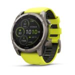 Garmin fenix 8 3,56 cm (1.4") 51 mm Numérique 280 x 280 pixels Écran tactile Titane Wifi GPS (satellite)