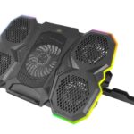 Esperanza EGC107 système de refroidissement pour ordinateurs portables 2600 tr/min Noir
