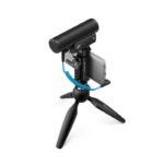 Sennheiser MKE 400 Mobile Kit - microphone supercardioïde à condensateur avec filtre passe-bas et trépied Manfrotto