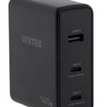 UNITEK P1115A chargeur d'appareils mobiles Noir