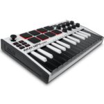 AKAI MPK Mini MK3 Clavier de contrôle Contrôleur MIDI USB Noir, Blanc
