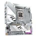 GIGABYTE B850M AORUS ELITE WIFI6E ICE Carte Mère - Processeurs AMD Ryzen Série 9000