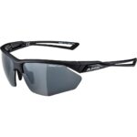 Lunettes de vélo sportives Alpina Nylos HR noir