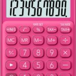 Casio SL-310UC-RD calculatrice Poche Calculatrice basique Rouge