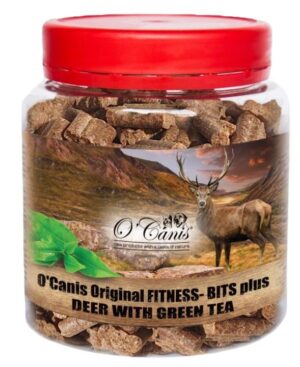 O'CANIS Training treat Deer with green tea - friandise pour chien - 400g