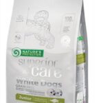 NATURE'S PROTECTION Superior Care White Dogs Grain Free Junior Small Białoryba - nourriture sèche pour chiots - 1,5 kg