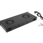 Lanberg AK-1502-B accessoire de racks Panneau ventilation