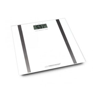 Esperanza Samba Rectangle Blanc Pèse-personne électronique