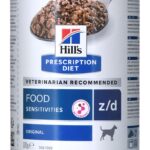 HILL'S PD Canine Food Sensitivities z/d - Aliments humides pour chiens - 370 g