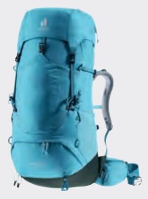 SAC À DOS DE TREKKING DEUTER AIRCONTACT LITE 45 + 10 SL LAGOON-IVY