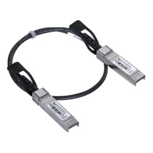 Ubiquiti UACC-DAC-SFP10-0.5M câble InfiniBand et à fibres optiques 0,5 m SFP+ Noir