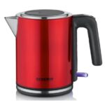 Severin WK 3427 bouilloire 1 L 2400 W Noir, Rouge