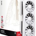 Carte graphique. XFX Swift RX 9070 White 3-FAN GAM E 16G