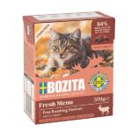 BOZITA Fresh Menu Sterilised Venison - nourriture humide pour chat - 370g