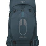 Osprey Atmos AG 65 Sac à dos de randonnée L/XL Bleu marine