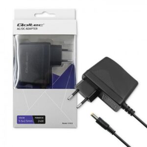 Qoltec 51023 adaptateur de puissance & onduleur Intérieure 24 W Noir