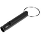 Sifflet de survie GUARD WHISTLE aluminium Noir (YC-010-BL)