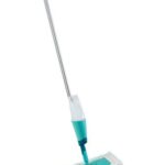 Leifheit Easy Spray XL balai à franges et balai-éponge Microfibre Sec&humide Vert, Blanc