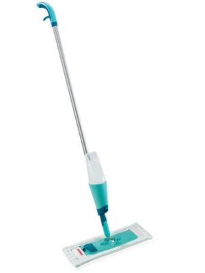 Leifheit Easy Spray XL balai à franges et balai-éponge Microfibre Sec&humide Vert, Blanc