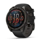 Garmin fenix 8 3,56 cm (1.4") AMOLED 47 mm Numérique 454 x 454 pixels Écran tactile Noir Wifi GPS (satellite)