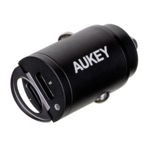 AUKEY CC-A4 chargeur d'appareils mobiles Noir Auto