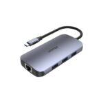 UNITEK D1071A hub & concentrateur USB 3.0 SuperSpeed 5 Gb/s Argent