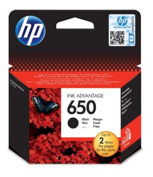HP 650 Noir authentique 1 pc.