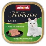 ANIMONDA Vom Feinsten Adult Turkey and rabbit - nourriture humide pour chat - 100g