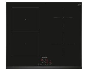 Siemens iQ500 ED651BSB6E plaque Noir Intégré 60 cm Plaque avec zone à induction 4 zone(s)