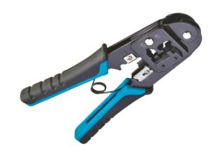 Alantec NI024 Pince à sertir Noir, Bleu