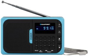 Blaupunkt PR5BL Radio portable Analogique Noir, Bleu