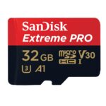 Sandisk Extreme Pro mémoire flash 32 Go MicroSDHC Classe 10 UHS-I