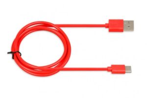 CÂBLE I-BOX USB 2.0 TYPE C, 2A 1M ROUGE